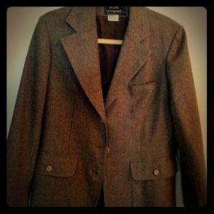 Vintage wool blend blazer